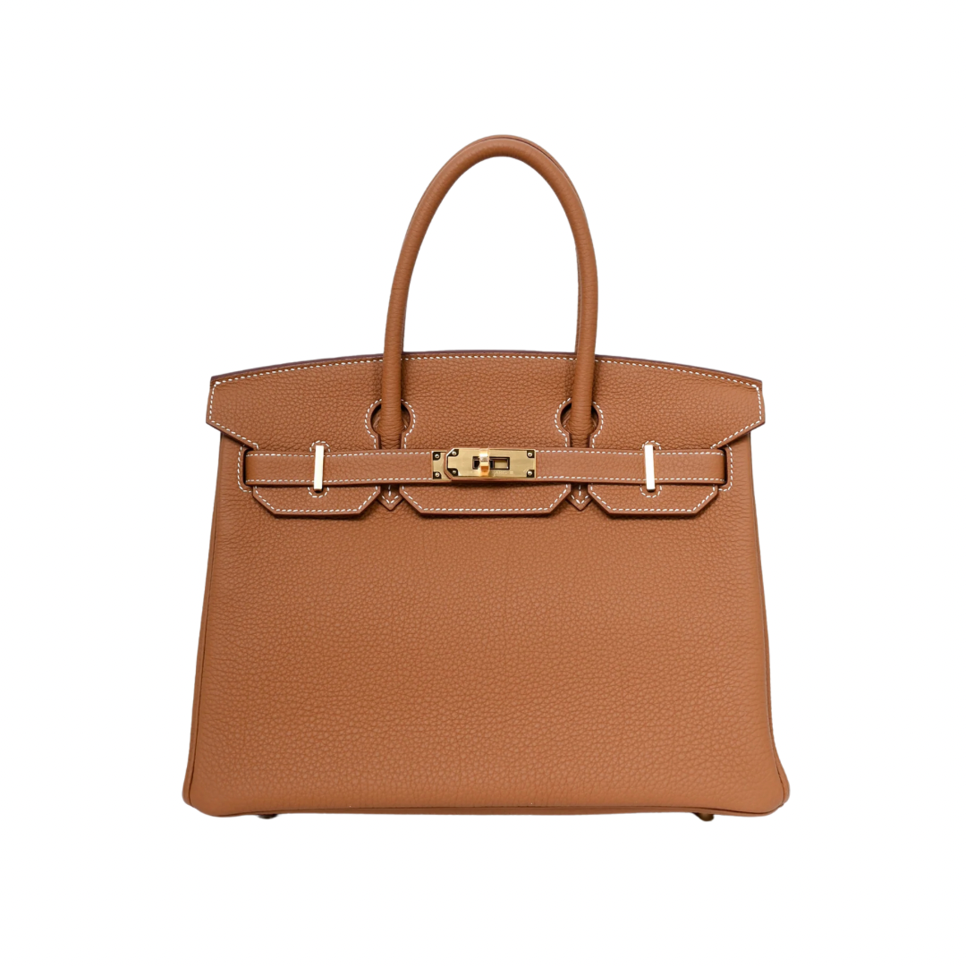 RHEA HANDBAG IN BLACK (30cm)