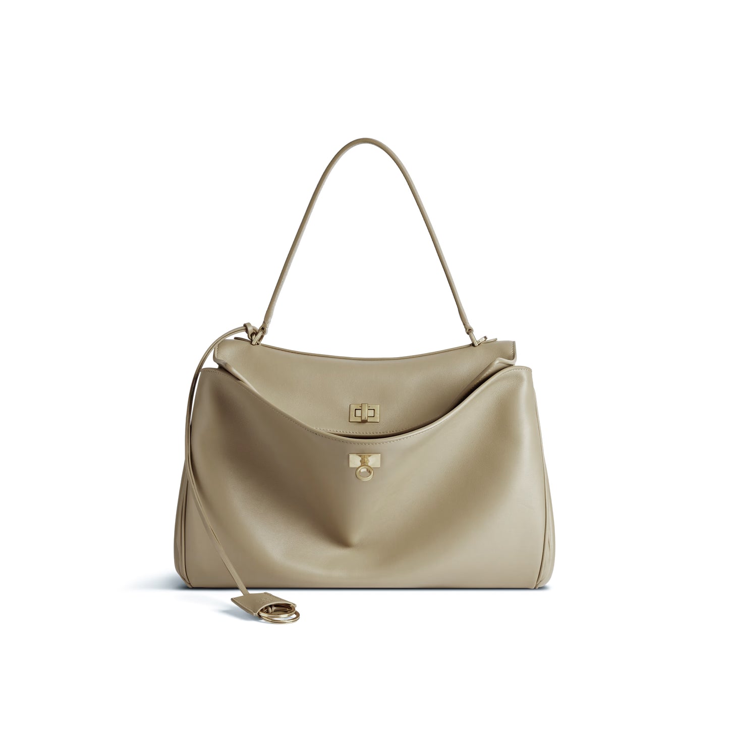 ATHENA MEDIUM HANDBAG IN BLACK
