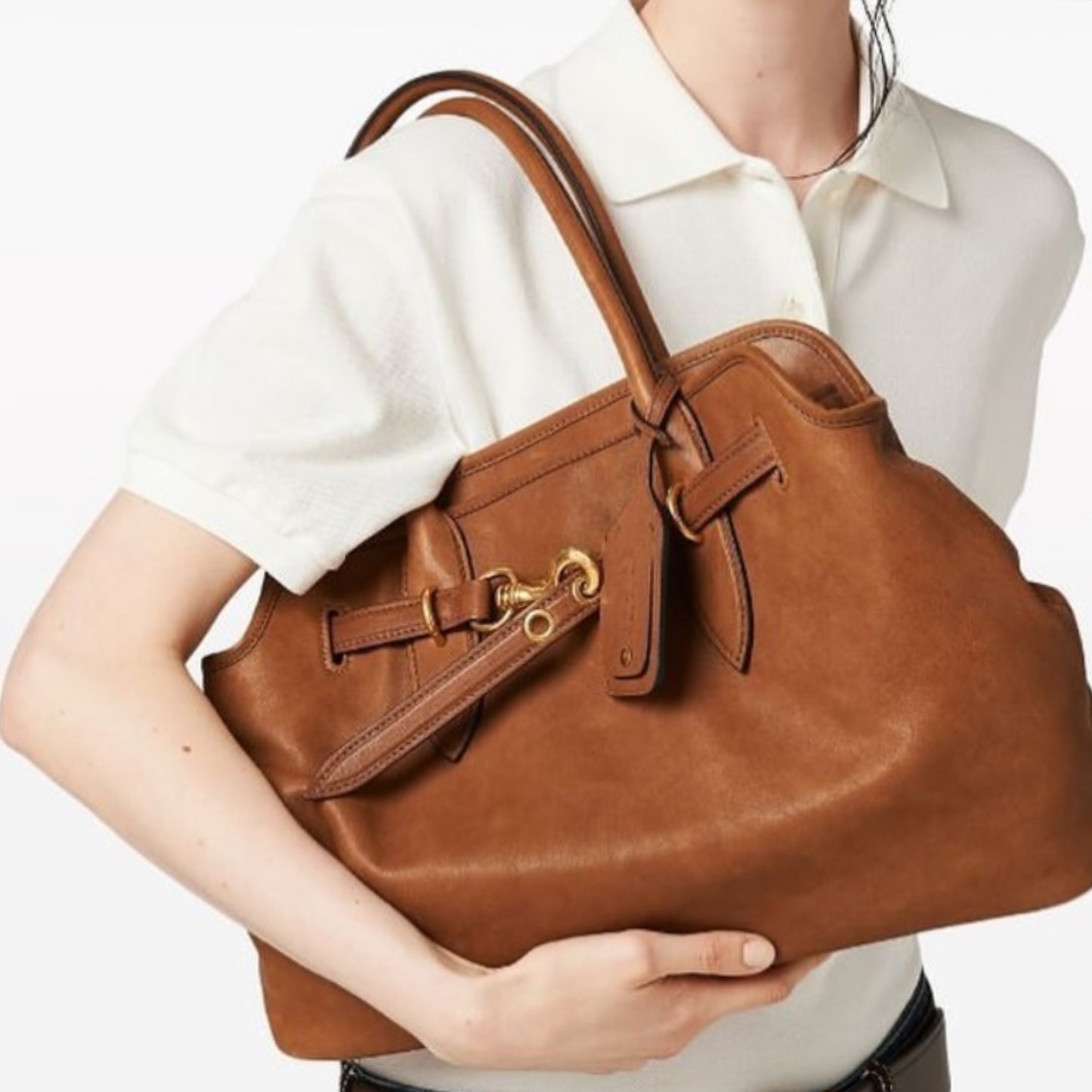 HESTIA LARGE BAG IN COFFEE