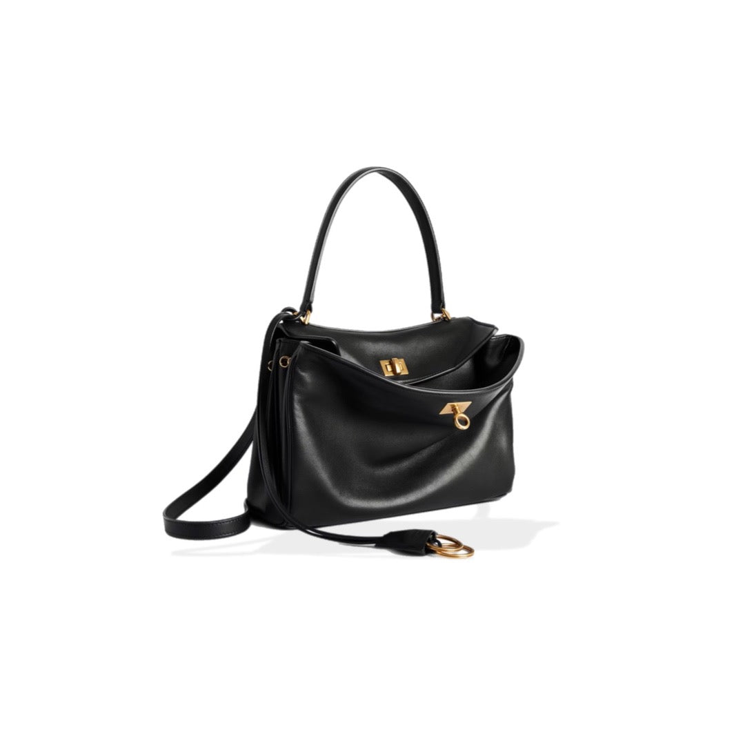 ATHENA SMALL HANDBAG IN BLACK