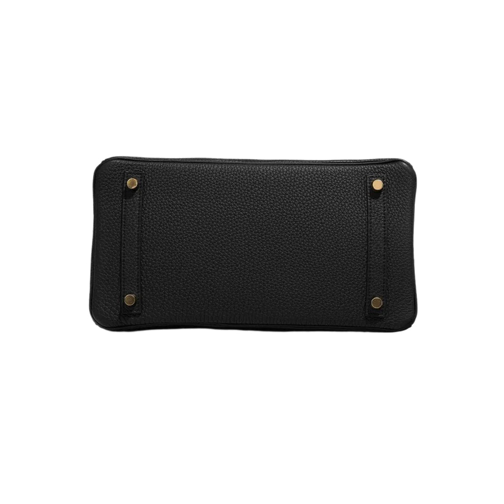 RHEA HANDBAG IN BLACK (30cm)