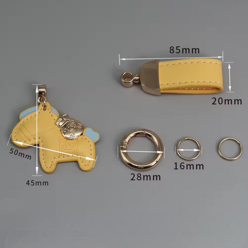 Charming Horse Designer Bag Charms