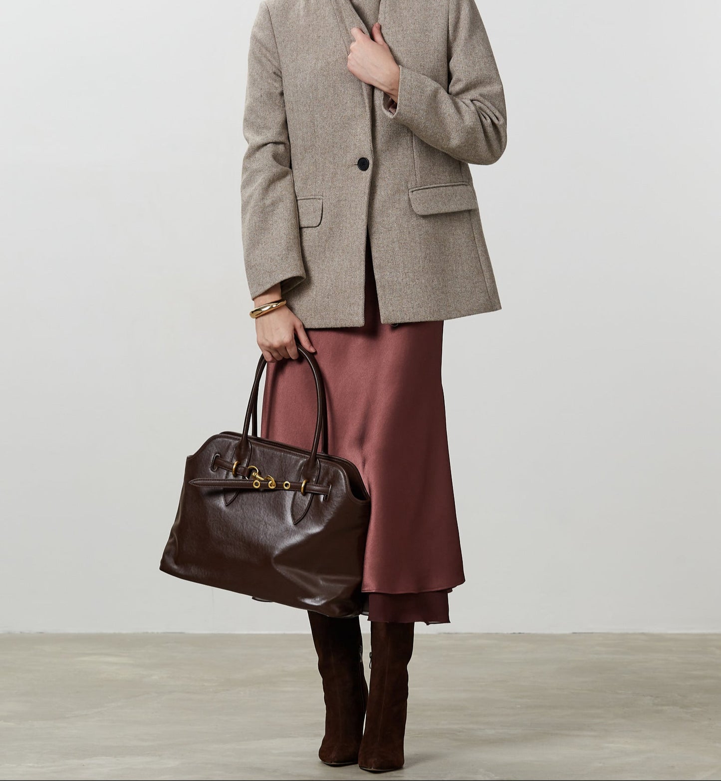 HESTIA LARGE BAG IN BROWN