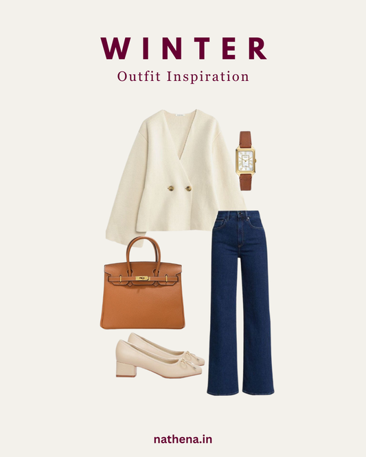 Tips for Winter Simple Outfits: Embracing Old Money Aesthetic with Nathena Handbags