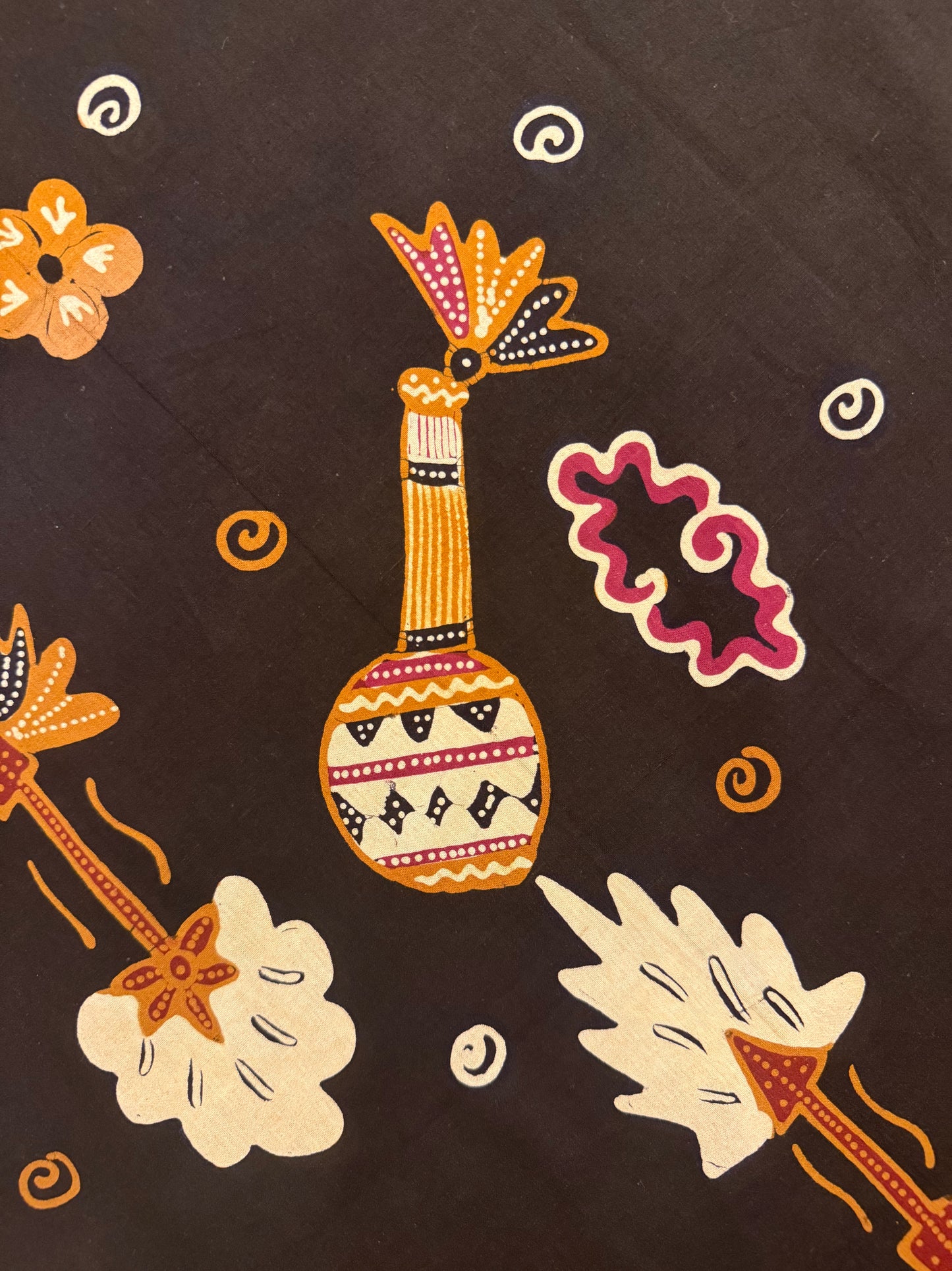 Indonesian Batik Tulis Traditional WAYANG  ARJUNA
